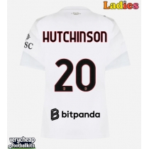 AC Milan Omari Hutchinson #20 Replica Away Shirt Ladies 2026-27 Short Sleeve
